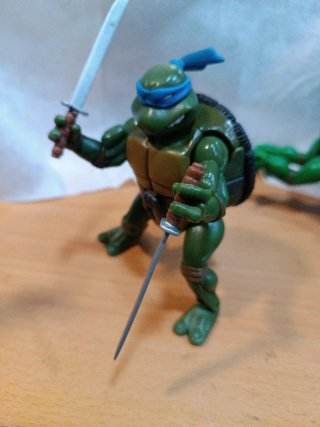 4 Tortugas Ninja + Shredder Figuras