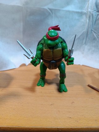 4 Tortugas Ninja + Shredder Figuras