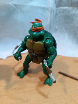 4 Tortugas Ninja + Shredder Figuras