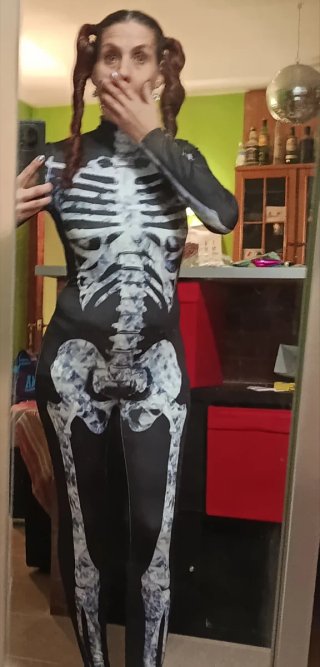 Disfraz Esqueleto Mujer Talla 36/38