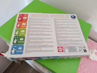 Puzzle progresivo 4 en 1 Educa infantil