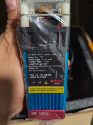 Cabezal corte Láser Diode 5500mW 450nm
