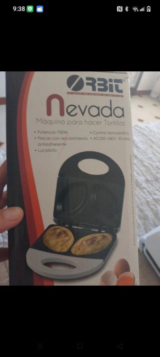 Sandwichera Orbit Nevada Tortilla Maker