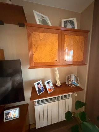 Mueble de salón modular con estantes