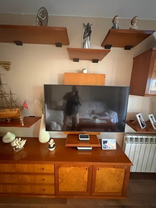 Mueble de salón modular con estantes