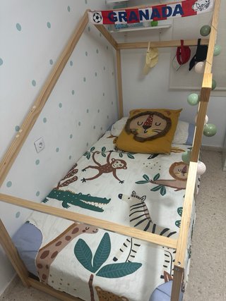 Cama Montessori Casa Madera