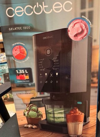 Cecotec Gelatec 1800 Máquina Helados