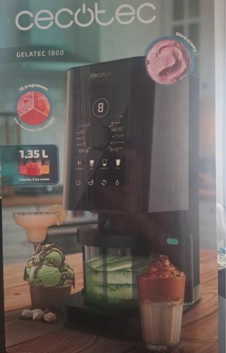 Cecotec Gelatec 1800 Máquina Helados