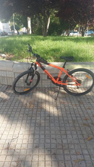 Bicicleta de infantil betweens ruedas de 24 pulga
