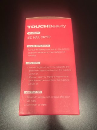 Lampada LED Unghie TouchBeauty AS-0889