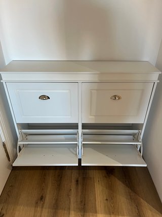 Zapatero blanco 4 puertas - Nuevo en caja
