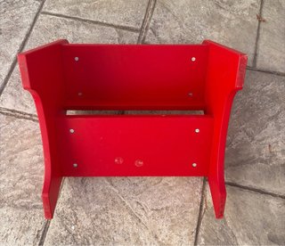 Sgabello/scala rossa TROGEN
