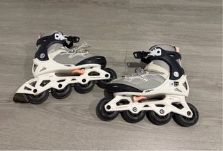 Patines en línea infantiles grises