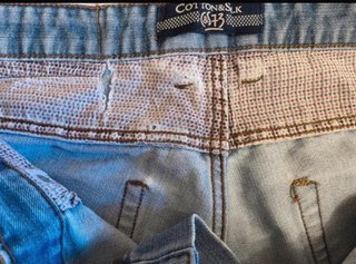 Jeans uomo strappati