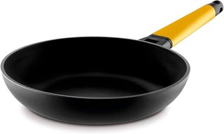SARTÉN 30 CM MANGO AMARILLO
