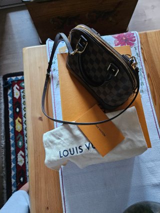 Bolso Louis Vuitton Alma BB Damier Ebène
