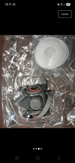 Mascarilla 3M 6000 Gases/Soldar