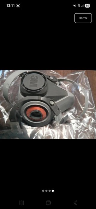 Mascarilla 3M 6000 Gases/Soldar