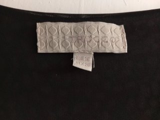 Vestido manga larga estampado