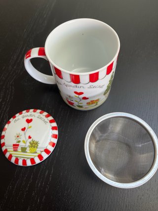 Taza de té du Jardin Secret