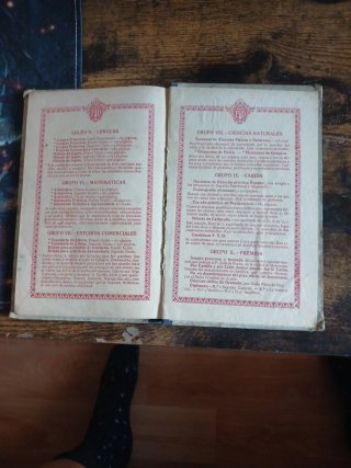 Libro cuentas antiguo