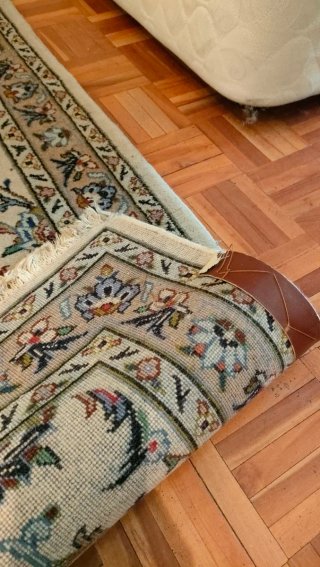 Alfombra Persa Beige y Multicolor 160cmx106.