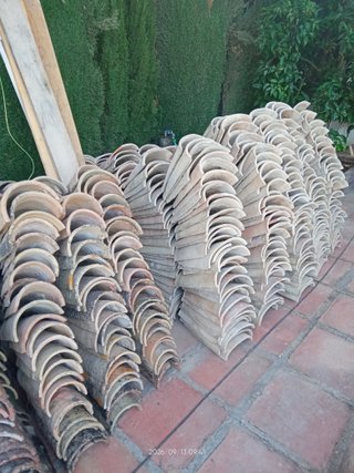 Tejas árabes de chalet