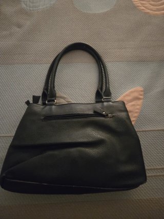 Bolso de mano negro