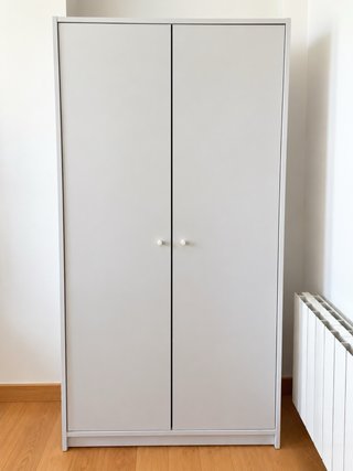 Armario KLEPPSTAD IKEA 2 puertas blanco