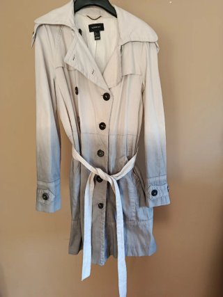 Parka Mango Mujer Talla M/38/10 Beige