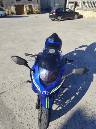 Moto MITT GP2 R 125 Azul/Verde