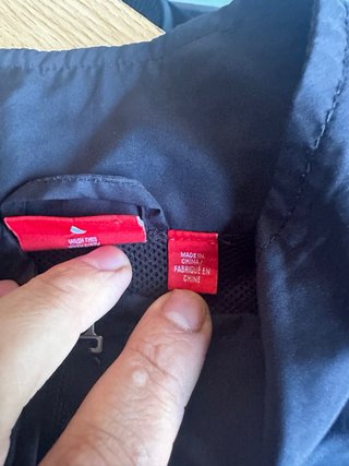 Chaqueta cortavientos Puma azul marino XL