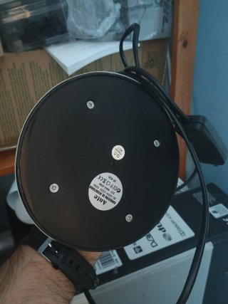 Flexo de mesa azul claro