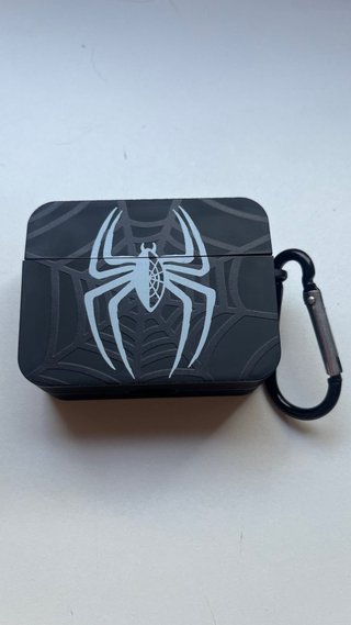 Funda AirPods Pro Spiderman Negra