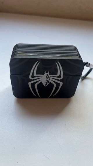 Funda AirPods Pro Spiderman Negra
