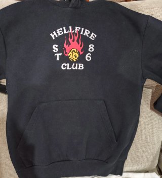Sudadera Stranger Things Pull&Bear talla S