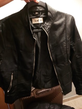 Chaqueta de cuero mujer