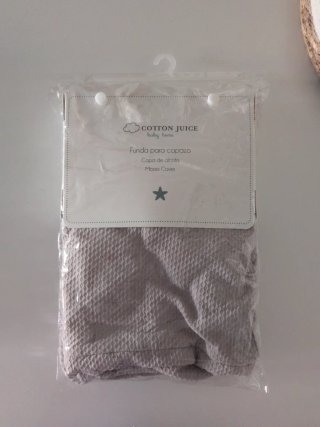 Funda Capazo/Moisés Cotton Juice Gris