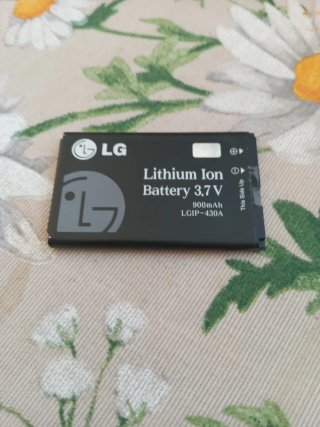 Batteria LG Lithium Ion 3.7V 900mAh