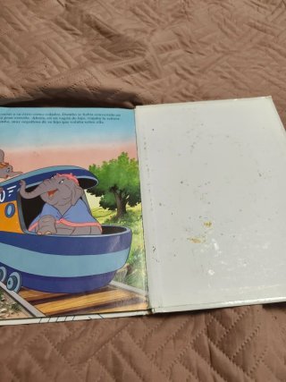 Cuento Disney Dumbo de tapa dura