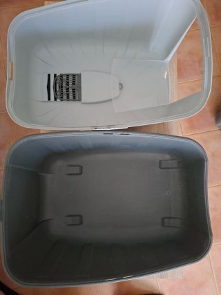 Pack de 2 areneros para gatos