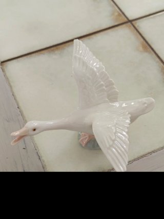 Figura de porcelana Lladró - Oca / Pato