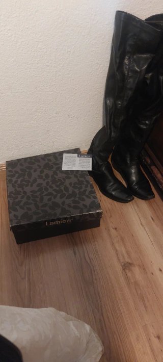 Botas altas Lamica negras