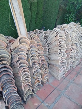 Tejas árabes de chalet