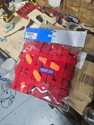 Red seguridad ventana Sparco