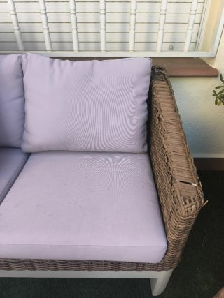 Conjunto Muebles Exterior Ratán (Mesa no incluida)