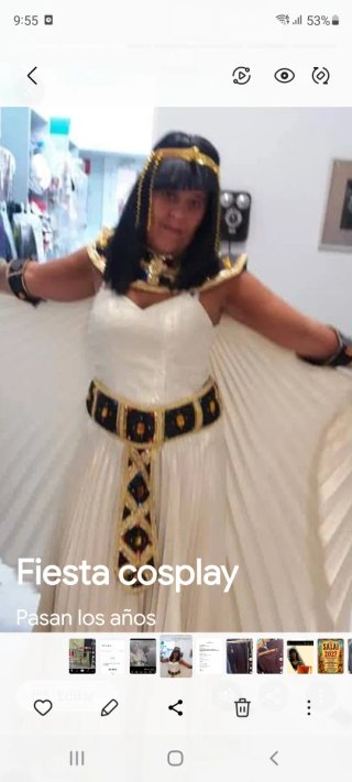 Disfraz Cleopatra Completo Talla Única