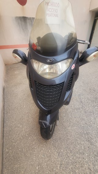 Kymco Grand Dink 125cc Maxi Scooter azul oscuro