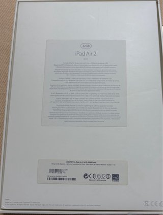 iPad Air 2 Dorado