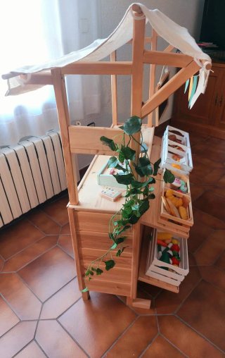 Tienda Mercado Madera Montessori Juguete